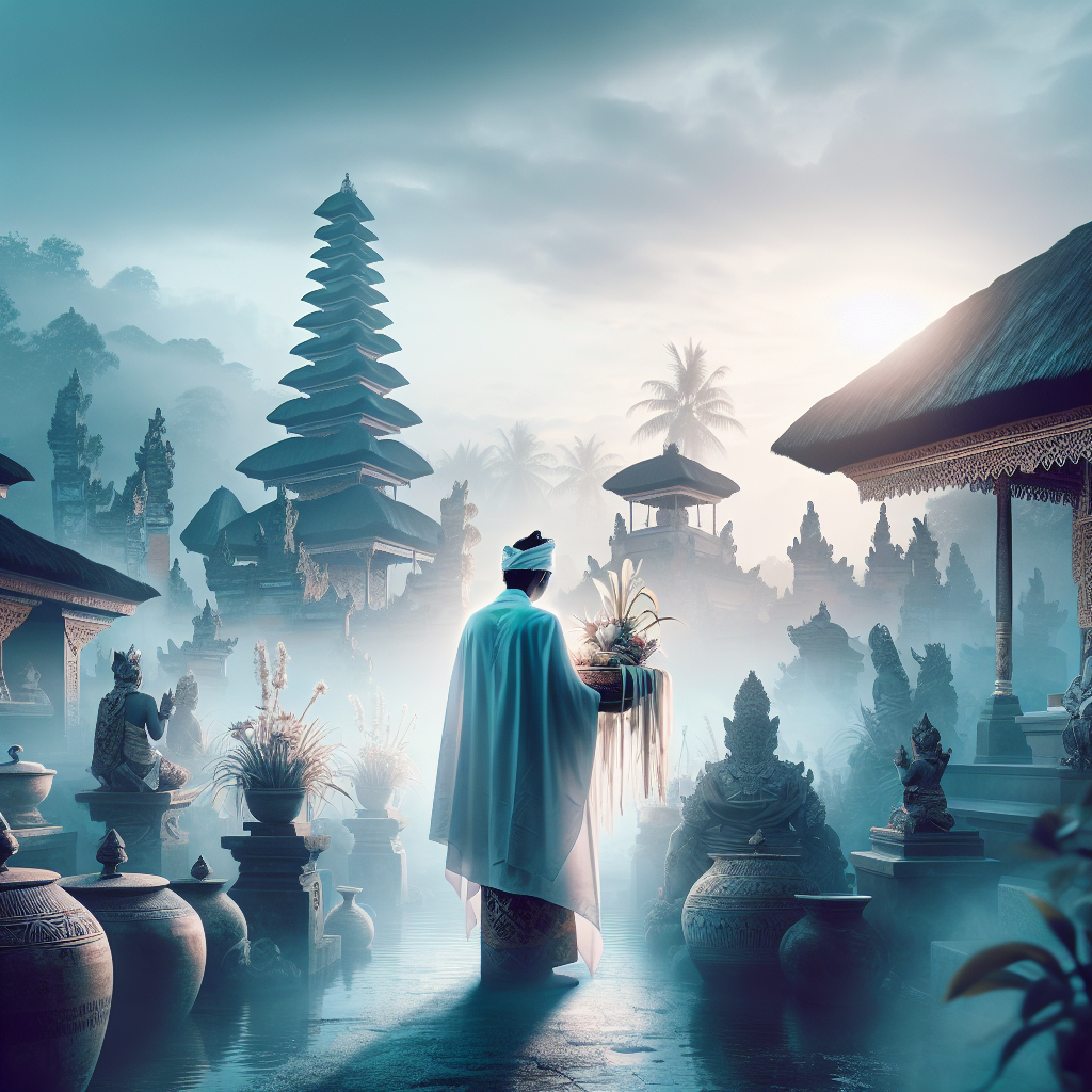 Palebon day of Ida Pedanda Gede Dwija Ngenjung