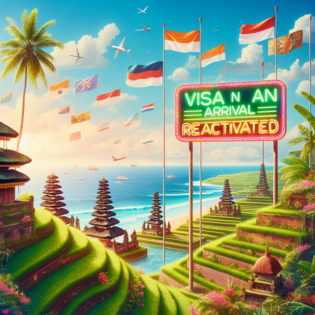 Bali Reactivates Visa on Arrival for 23 Countries This March
