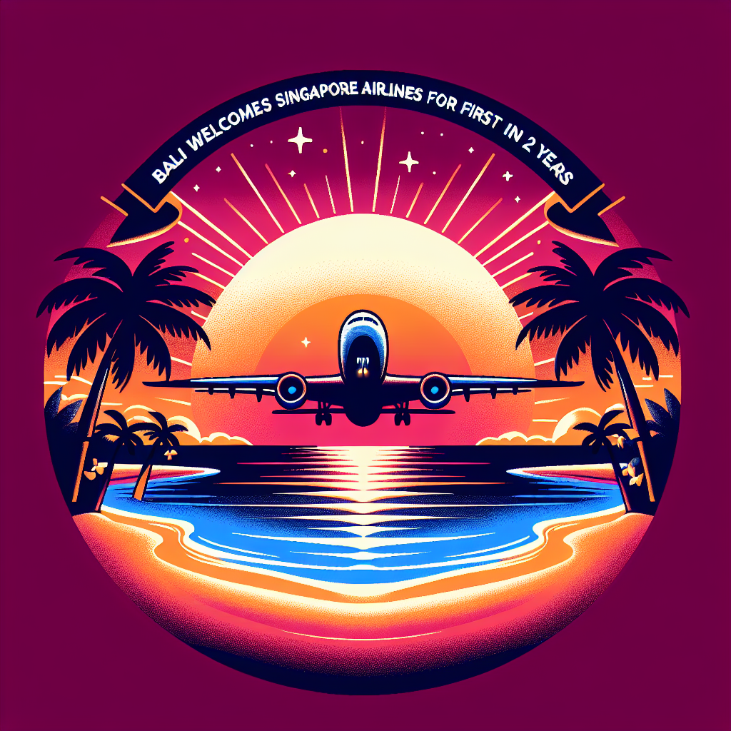 Bali Welcomes Singapore Airlines for the First Time in 2 Years