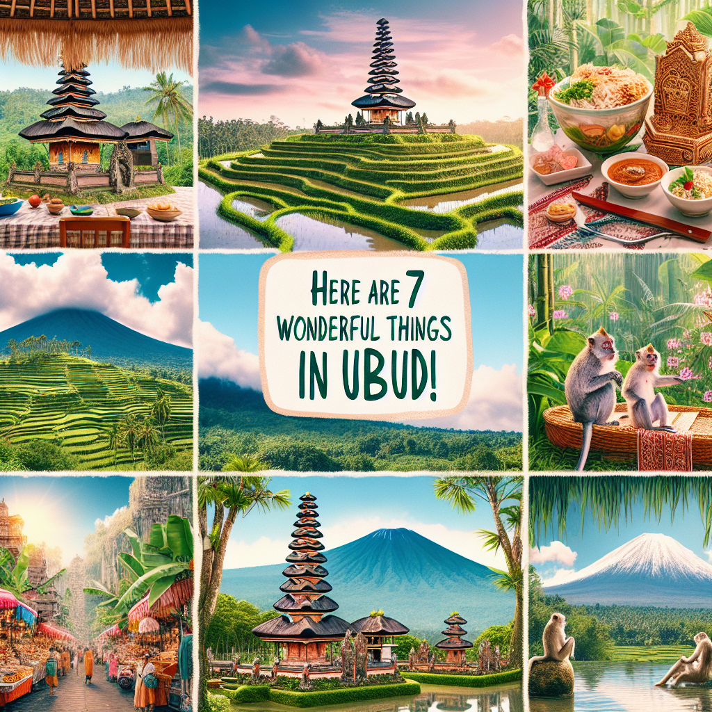 Here Are 7 Wonderful Things To Do in Ubud!