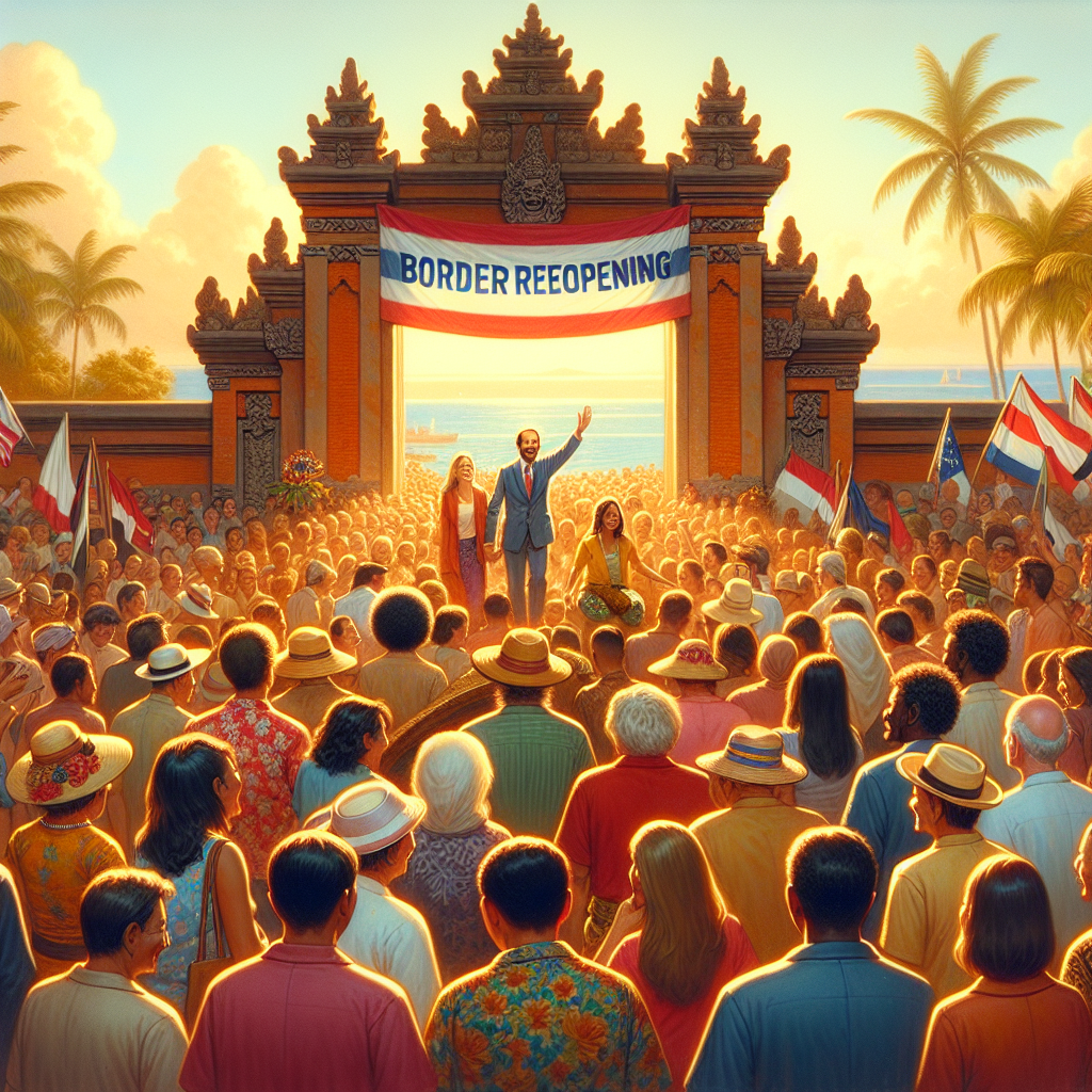OPTIMISM PRESIDENT’S FOR RE OPEN BALI BORDER